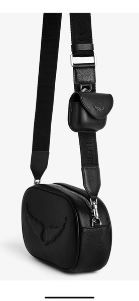 ZADIG PREVENTA Rock With You Leather Camera Crossbody