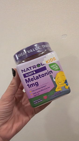 GOMITAS MELATONINA NATROL KIDS 1mg 60 UNIDADES