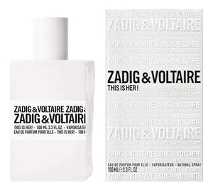 ZADIG & VOLTARE PERFUME THIS IS HER 100 ML