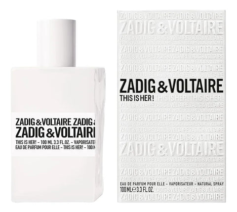 ZADIG & VOLTARE PERFUME THIS IS HER 100 ML