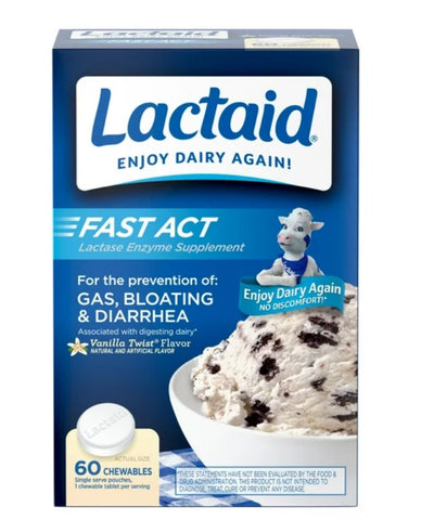 LACTAID PASTILLAS 60U PREVENTA