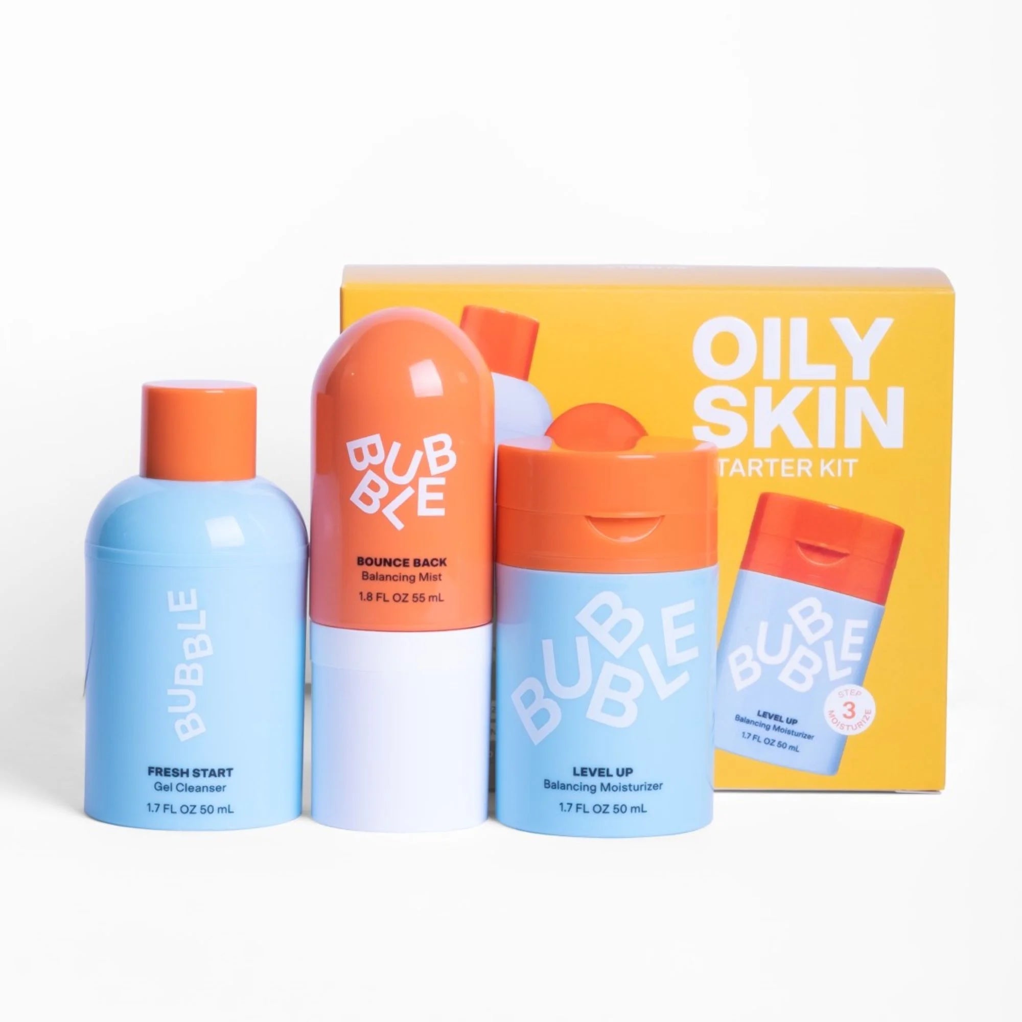 SET BUBBLE OILY SKIN