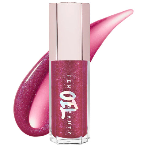 FENTY BEAUTY GLOSS BOMB OIL LUMINIZING LIP OIL RAZZBERRY AMBER PREVENTA