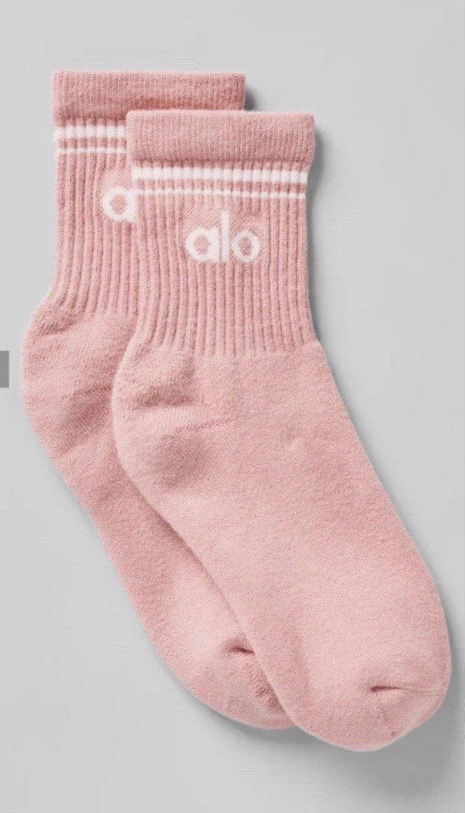 ALO YOGA CALCETINES ROSADOS TALLA M