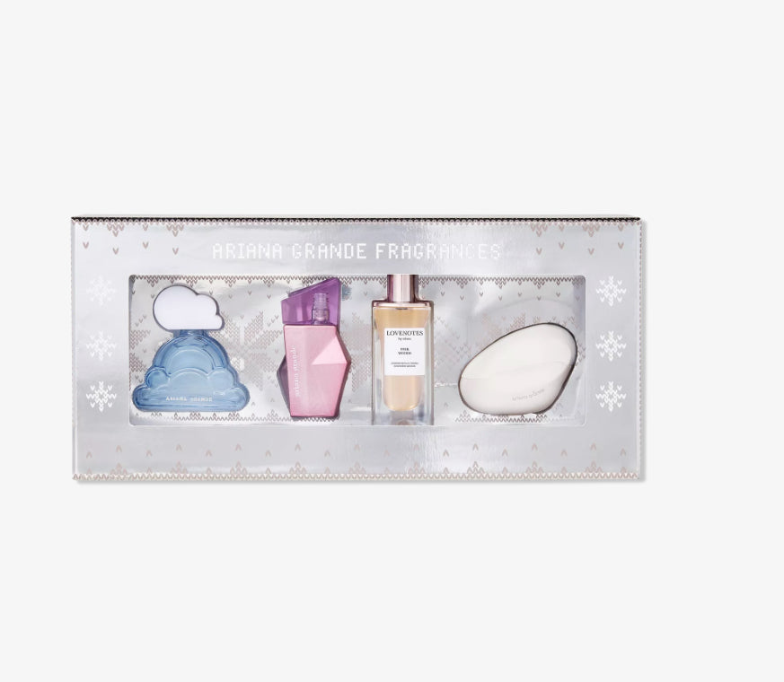 SET ARIANA GRANDE 4 PIECE COFFRET PREVENTA