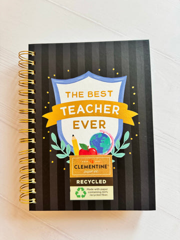 CUADERNO BEST TEACHER EVER
