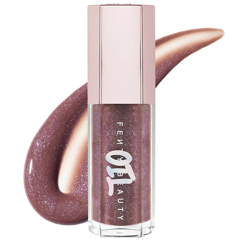 FENTY BEAUTY GLOSS BOMB OIL LUMINIZING LIP OIL ROSE AMBER PREVENTA