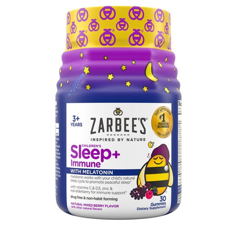 ZARBEES GOMITAS SLEE INMUNE KID NIÑOS 30 U
