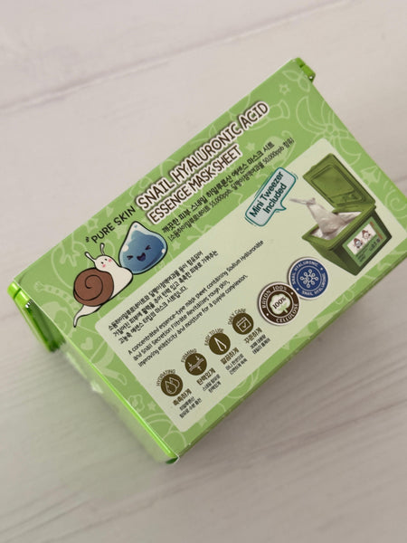 MASCARILLA FACIAL SNAIL HYALURONIC