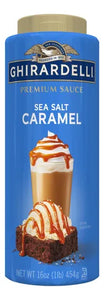 GHIRARDELLI SEA SALT CARAMEL PREMIUM SAUCE 454 Gr