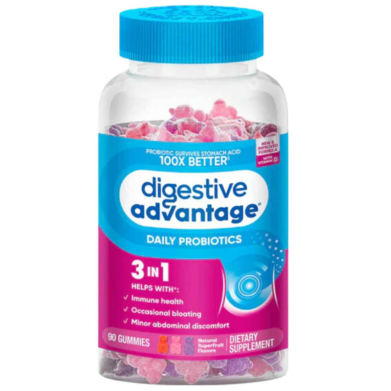 DIGESTIVE ADVANTAGE GOMITAS 90 U