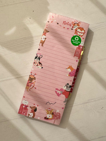 BLOCK DE NOTAS PERROS
