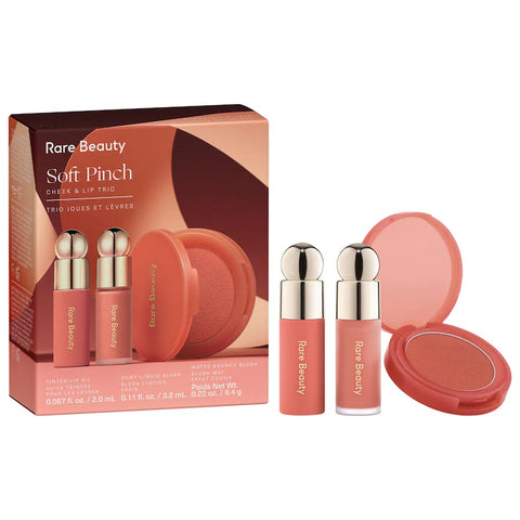SET RARE BEAUTY SOFT PINCH CHICK AND LIP TRIO PREVENTA