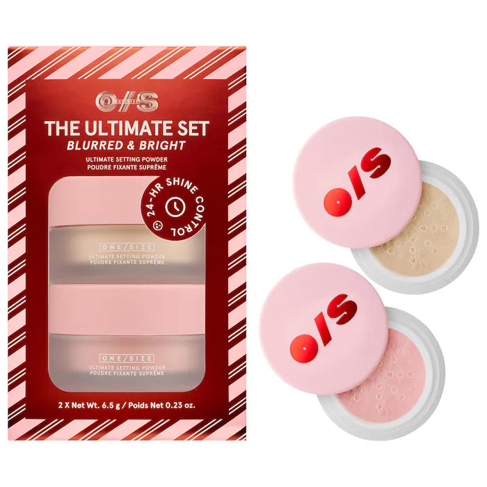 SET ONE SIZE SETTING POWDER TRANSLUCENT/ ULTRA PINK NAVIDAD PREVENTA