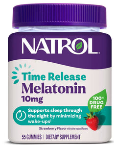 GOMITAS MELATONINA NATROL TIME RELEASE 10MG 55U PREVENTA