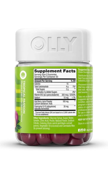 OLLY GOMITAS DAILY ENERGY PREVENTA