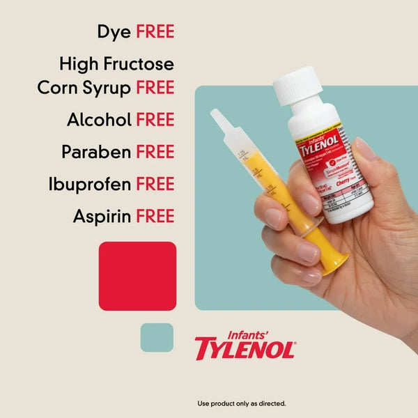 TYLENOL INFANTS PARA BEBES DOLOR Y FIEBRE