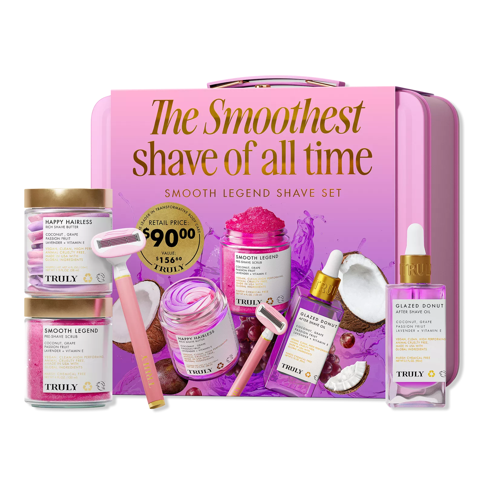 TRULY SET SMOOTH LEGEND SHAVE SET PREVENTA