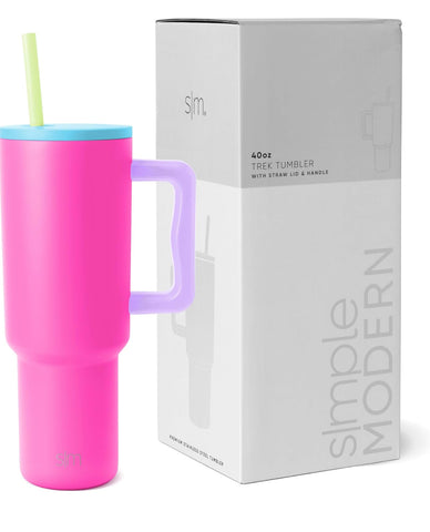 VASO/BOTELLA SIMPLE MODERN MULTICOLOR 40 OZ PREVENTA