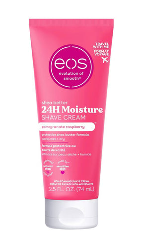 EOS CREMA PARA AFEITAR SHAVE CREAM POMEGRANATE RASPBERRY TRAVEL SIZE 74 ML