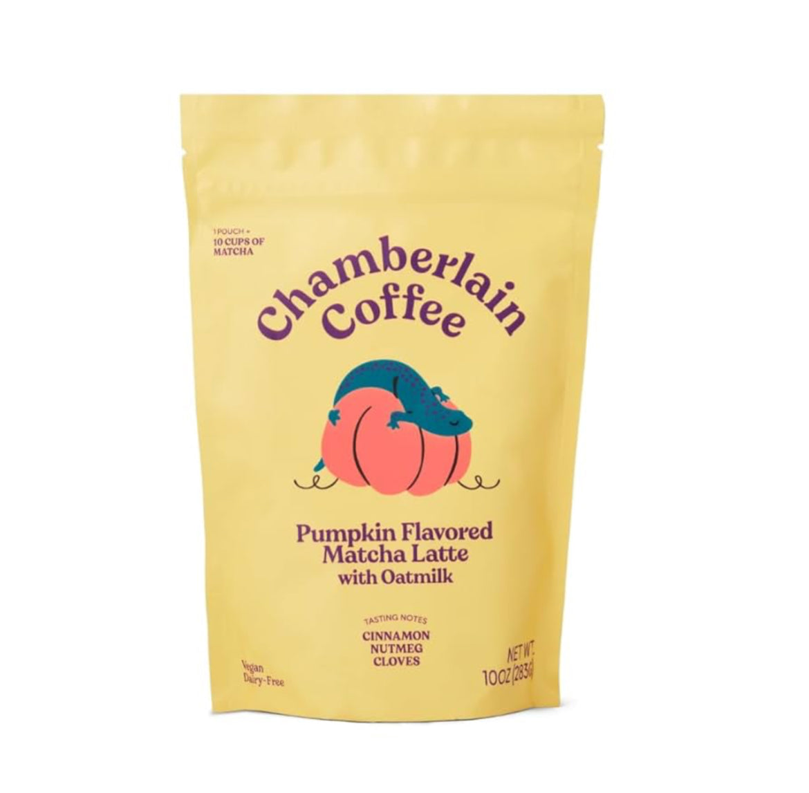 CHAMBERLAIN COFFE PUMPKIN FLAVORED  MATCHA LATTE