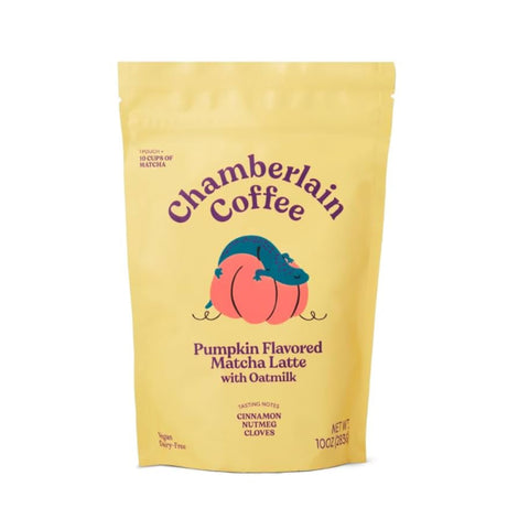 CHAMBERLAIN COFFE PUMPKIN FLAVORED  MATCHA LATTE