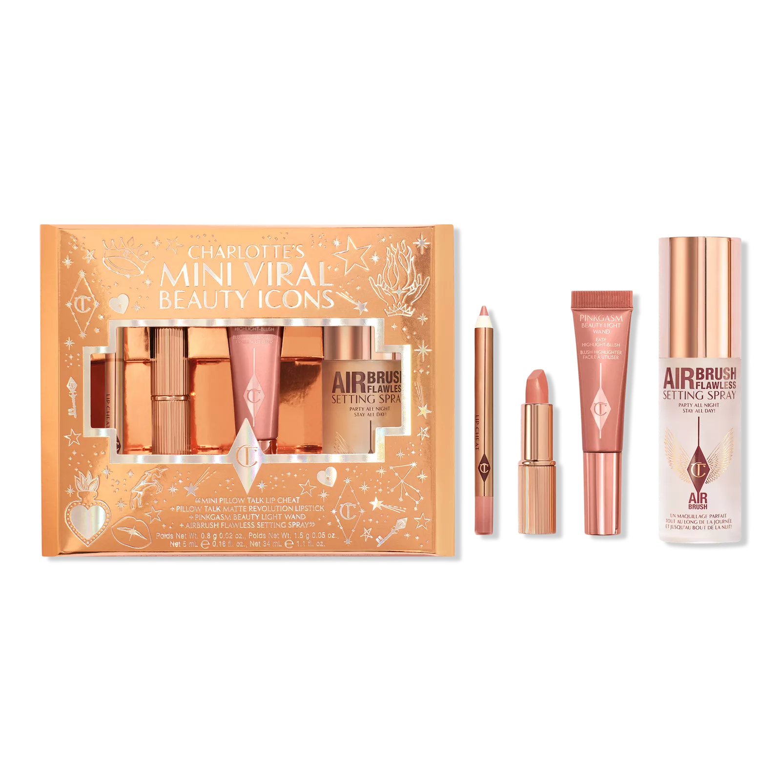 CHARLOTTE TILBURY MINI VIRAL BEAUTY ICONS