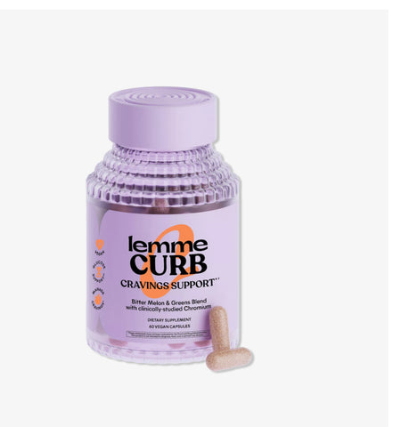 LEMME CURB PARA ANTOJOS Y CONTROL DE GLUCOSA  & CRAVINGS SUPPORT 60 CAPSULAS PREVENTA