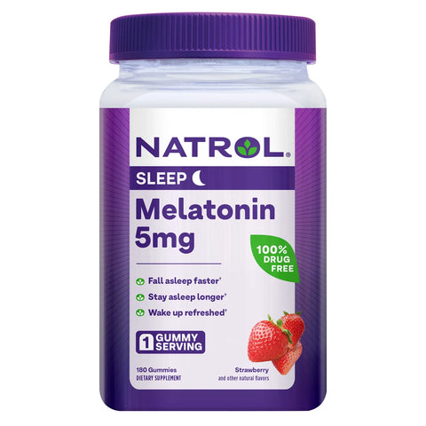 NATROL GOMITAS DE MELATONINA 5MG 180U PREVENTA