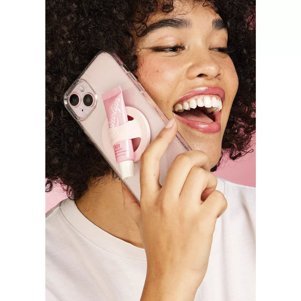 LANOLIPS 101 OINTMENT STAWBERRY AND PHONE LIP BALM HOLDER PREVENTA