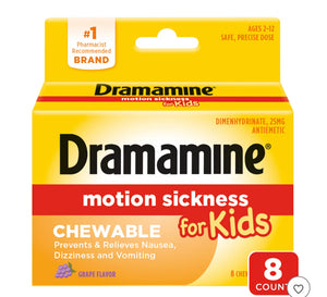 DRAMAMINE ANTI NAUSEAS KIDS PREVENTA