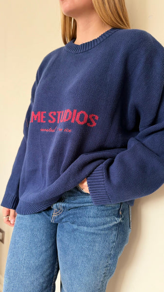 SWEATER EME STUDIO MASTER INDIGO TALLA M