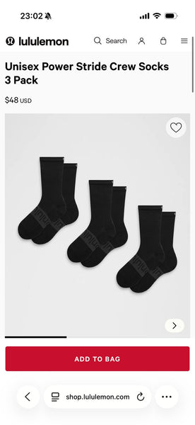 CALCETINES M LULULEMIN PREVENTA