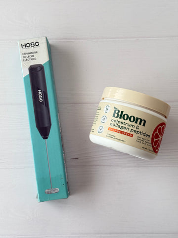 PACK BLOOM CALOSTRO ORANGE CREAM + BATIDOR