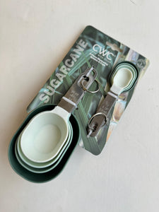 UTENSILIOS COCINA MEDIDAS SPOONS & CUPS VERDE