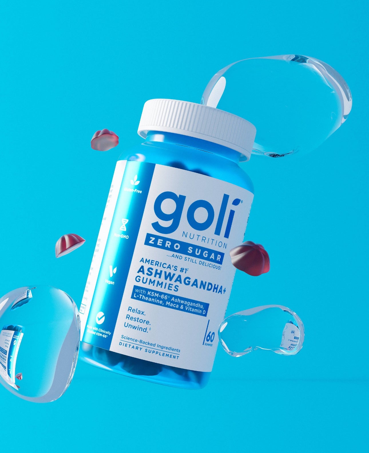 GOLI ASHAWANDA ZERO SUGAR GOMITAS PREVENTA