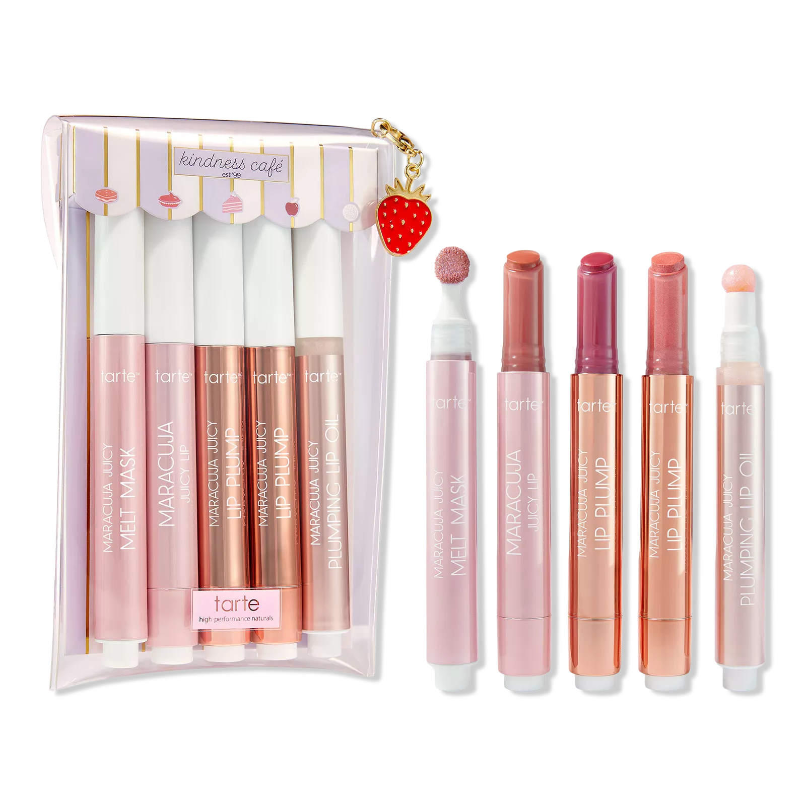 TARTE SWEET INDULGENCES MARACUJA JUICY LIP VAULT GIFT SET PREVENTA