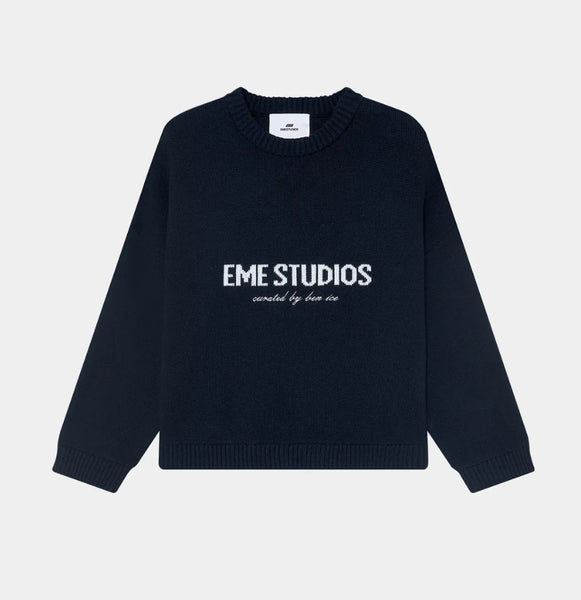 SWEATER EME STUDIO MASTER NAVY PREVENTA