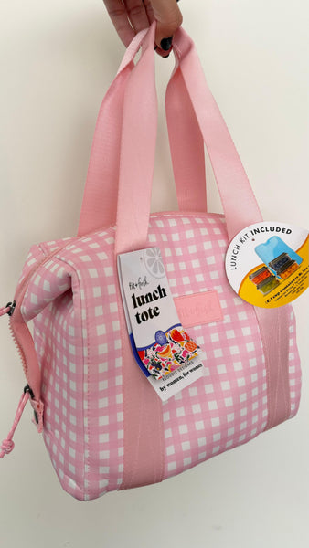LONCHERA FIT + FRESH CONTIENE 4  CONTEINERS + 1 ICE PACK