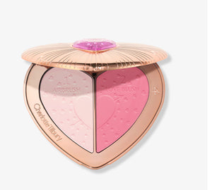 CHARLOTTE TILBURY PILLOW TALK BEAUTY SOULMATES BRIGHTEN & BLUSH POWDER PALETTE PILLOW TALK FLAWLESS PINK PREVENTA