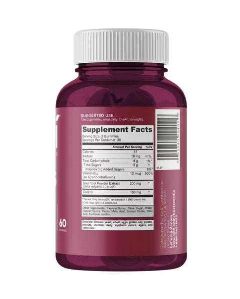 GOLI BEETS GOMITAS 60U PREVENTA