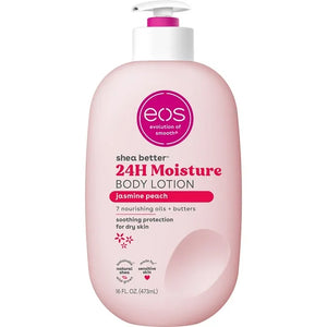 EOS BODY LOTION CREMA JASMINE PEACH SHEA BUTTER 473 ML