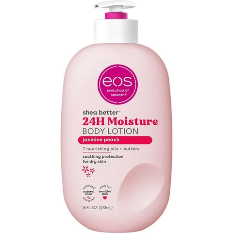 EOS BODY LOTION CREMA JASMINE PEACH SHEA BUTTER 473 ML