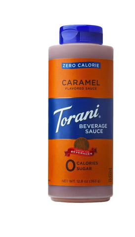 TORANI ZERO CALORIE CARAMEL SAUCE 363G