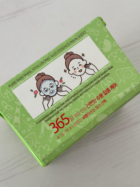 MASCARILLA FACIAL SNAIL HYALURONIC