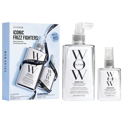 WOW DREAM COAT ICONIC FRIZZ FIGHTERS HAIR DUO SET PREVENTA