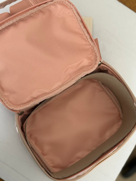 COSMETIQUERO PACK 4 ROSADO PALO