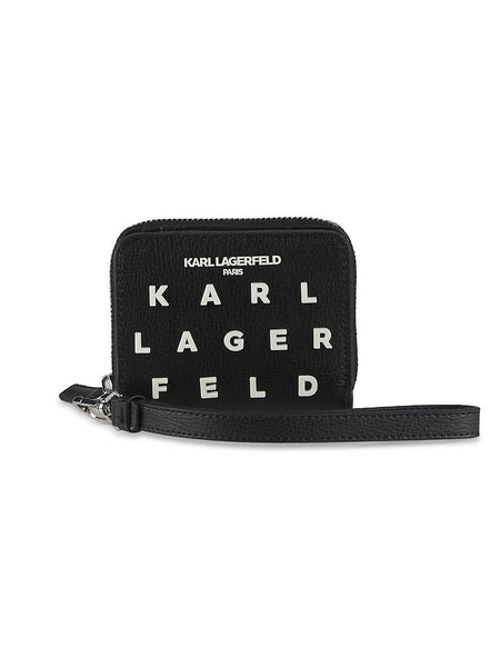 KARL LAGERFELD TARJETERO BILLETERA NEGRO PREVENTA