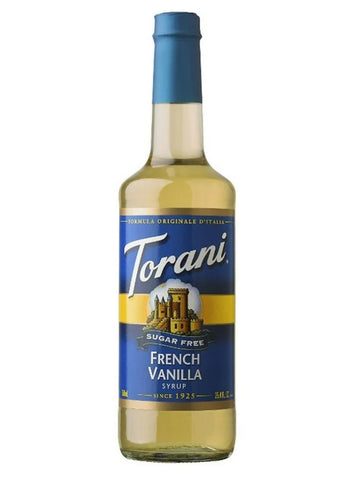 TORANI SYRUP FRENCH VANILLA SUGAR FREE 750ML PREVENTA