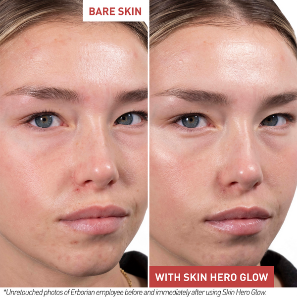 ERBORIAN SKIN HERO GLOW NON TINTED PERFECTOR TRAVEL SIZE MINI